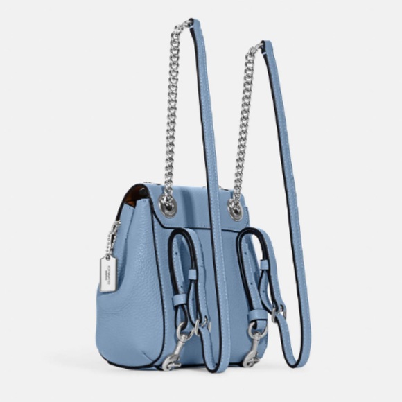 NWT Coach Convertible Backpack In Signature Canvas - Picture 3 of 6